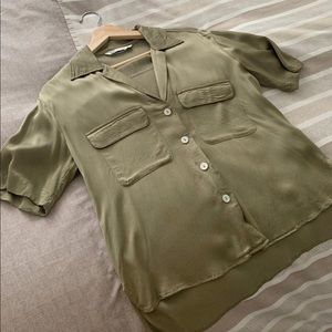 Zara Satin Blouse Top